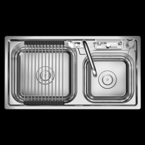 不锈钢双水槽品牌logo