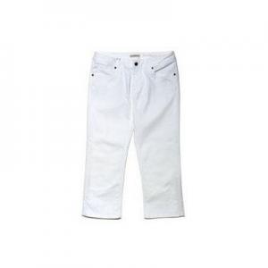 白色七分裤品牌logo