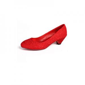 红色婚鞋品牌logo