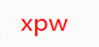 XPW品牌logo