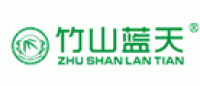 竹山蓝天品牌logo