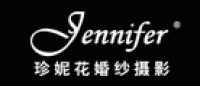 珍妮花婚纱摄影品牌logo