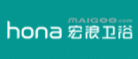 宏浪卫浴hona品牌logo