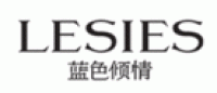 蓝色倾情LESIES品牌logo