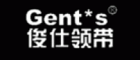 俊仕领带Gent*S品牌logo