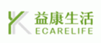 益康生活Ecarelife品牌logo