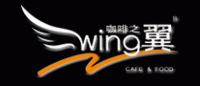 咖啡之翼wing cafe品牌logo