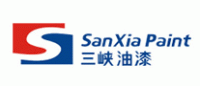 三峡油漆sanxia品牌logo