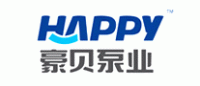 豪贝泵业HAPPY品牌logo