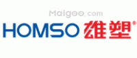 雄塑HOMSO品牌logo