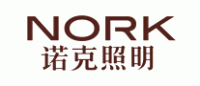 诺克照明NORK品牌logo