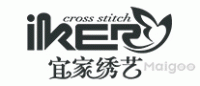 宜家绣艺IKERCS品牌logo