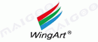 美术王国WingArt品牌logo