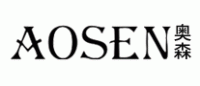 奥森吉他AOSEN品牌logo