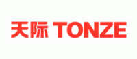 天际电器TONZE品牌logo