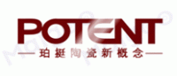 珀挺陶瓷POTENT品牌logo