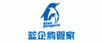蓝企鹅管家品牌logo