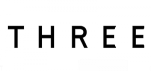 THREE品牌logo