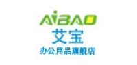 艾宝办公用品品牌logo