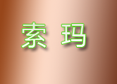 索玛品牌logo