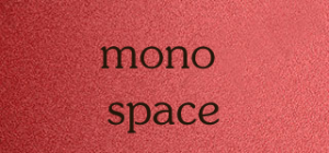 mono space品牌logo