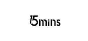 15分钟：15MINS品牌logo