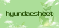 hyundaesheet品牌logo