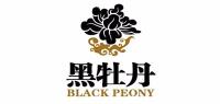 黑牡丹Blackpeony品牌logo