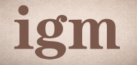 igm品牌logo