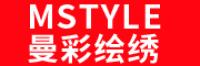 曼彩绘绣品牌logo