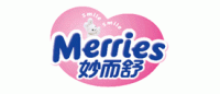 妙而舒Merries品牌logo
