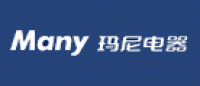 玛尼Many品牌logo