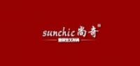 尚奇眼镜sunchic品牌logo