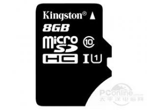 金士顿 micro SDHC卡 Class10 UHS-I (8GB)