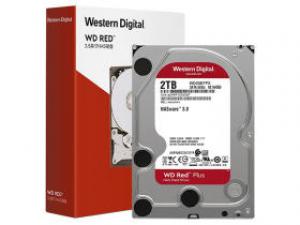 西部数据红盘Plus 2TB 5400转 64MB SATA硬盘(WD20EFPX)