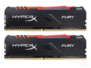 金士顿骇客神条 RGB Fury系列 DDR4 3200 16GB(8GB×2)